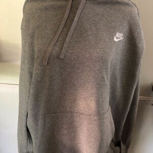 Nike Men's Gray Hoodie